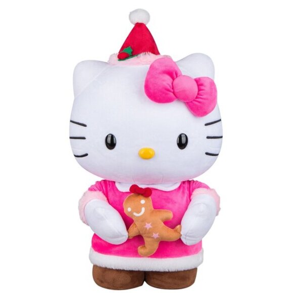 Hello Kitty Holiday Greeter Plush NWT - Picture 1 of 2
